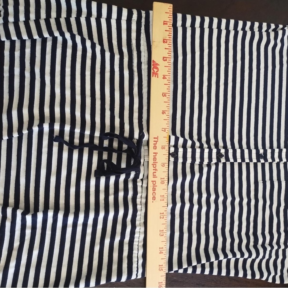 St. Tropez Blue and White Dolman Sleeve Midi Dress Sz S - Picture 14 of 14